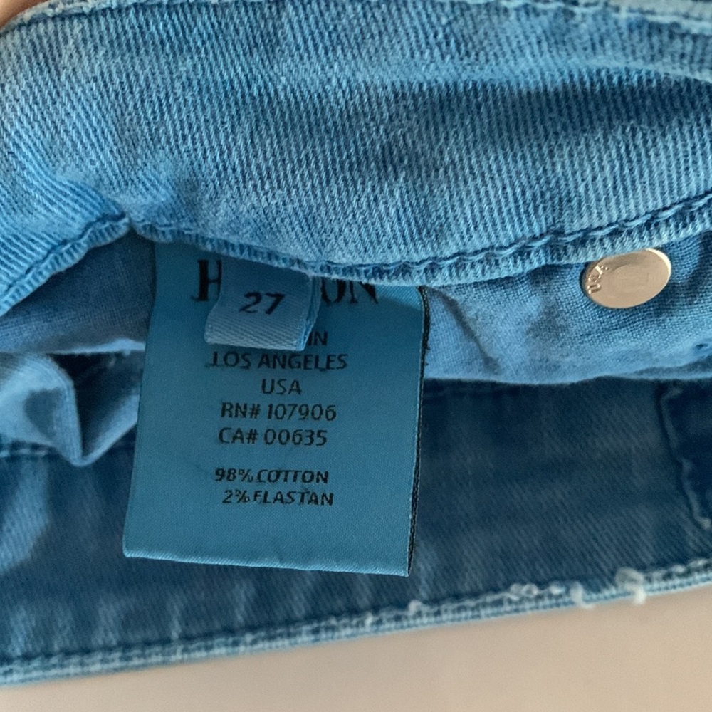 Hudson Jeans Sky Blue Jean Shorts - Picture 3 of 6
